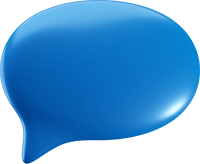 message icon 3d domaincer